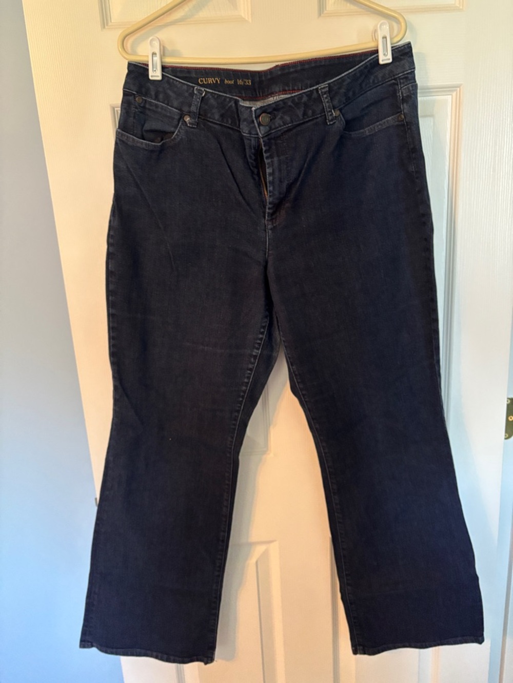 Talbots Curvy Boot Cut Jeans